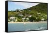 Oualie Beach Hotel, Nevis, St. Kitts and Nevis-Robert Harding-Framed Stretched Canvas