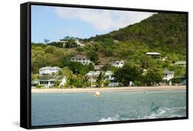 Oualie Beach Hotel, Nevis, St. Kitts and Nevis-Robert Harding-Framed Stretched Canvas