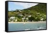 Oualie Beach Hotel, Nevis, St. Kitts and Nevis-Robert Harding-Framed Stretched Canvas