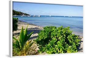 Oualie Beach, Nevis, St. Kitts and Nevis, Leeward Islands, West Indies, Caribbean, Central America-Robert Harding-Framed Photographic Print