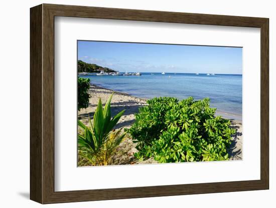 Oualie Beach, Nevis, St. Kitts and Nevis, Leeward Islands, West Indies, Caribbean, Central America-Robert Harding-Framed Photographic Print