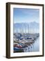 Ouchy Harbour, Lausanne, Vaud, Switzerland, Europe-Ian Trower-Framed Photographic Print