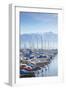 Ouchy Harbour, Lausanne, Vaud, Switzerland, Europe-Ian Trower-Framed Photographic Print