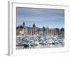 Ouchy Harbour, Lausanne, Vaud, Switzerland-Ian Trower-Framed Photographic Print