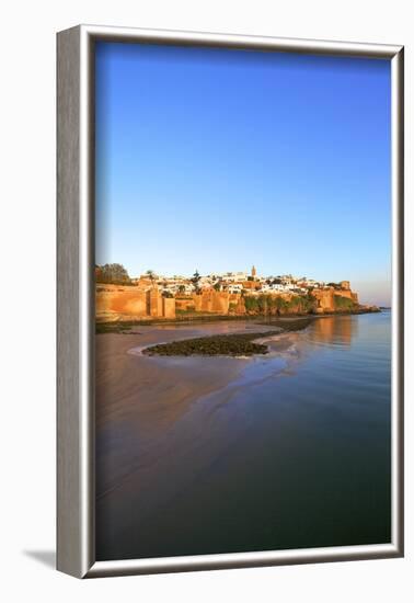 Oudaia Kasbah and Coastline, Rabat, Morocco, North Africa, Africa-Neil Farrin-Framed Photographic Print