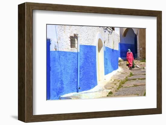 Oudaia Kasbah, Rabat, Morocco, North Africa, Africa-Neil Farrin-Framed Photographic Print