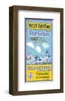 Oude Genever, Vieux Systeme Pur Grain-null-Framed Art Print