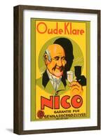 Oude Klare Nico-null-Framed Art Print