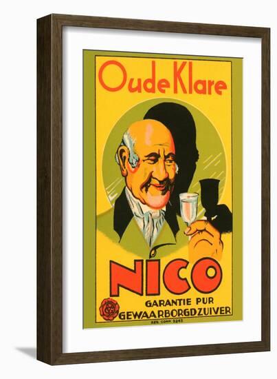 Oude Klare Nico-null-Framed Art Print