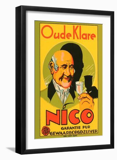 Oude Klare Nico-null-Framed Art Print