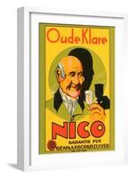 Oude Klare Nico-null-Framed Art Print