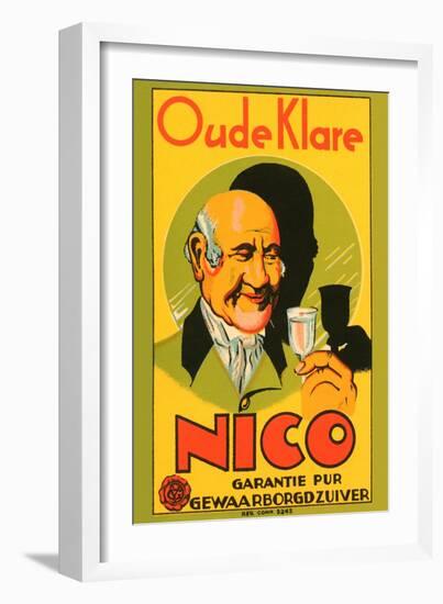 Oude Klare Nico-null-Framed Art Print