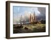 Oude Schelde, Texel Island, 1862-Clarkson Stanfield-Framed Giclee Print