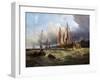 Oude Schelde, Texel Island, 1862-Clarkson Stanfield-Framed Giclee Print