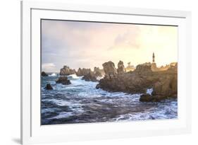 Ouessant - Bretagne -Le Phare Du Creac'h 2-Philippe Manguin-Framed Photographic Print