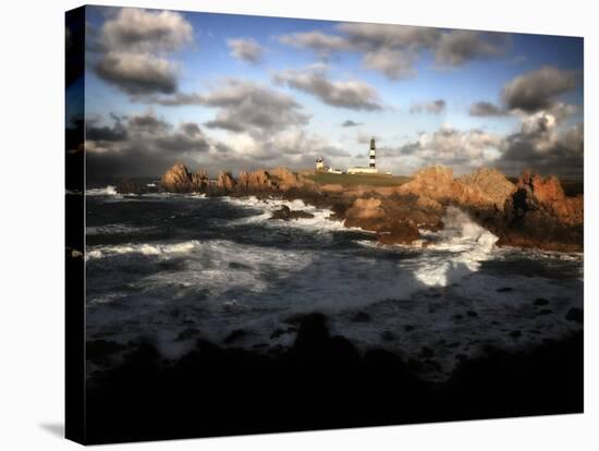 Ouessant Island Lighthouse-Philippe Manguin-Stretched Canvas