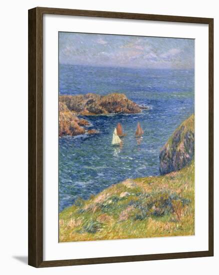 Ouessant, Jour de Calme, 1905-Henry Moret-Framed Giclee Print