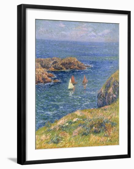 Ouessant, Jour de Calme, 1905-Henry Moret-Framed Giclee Print