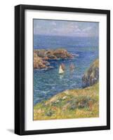 Ouessant, Jour de Calme, 1905-Henry Moret-Framed Giclee Print