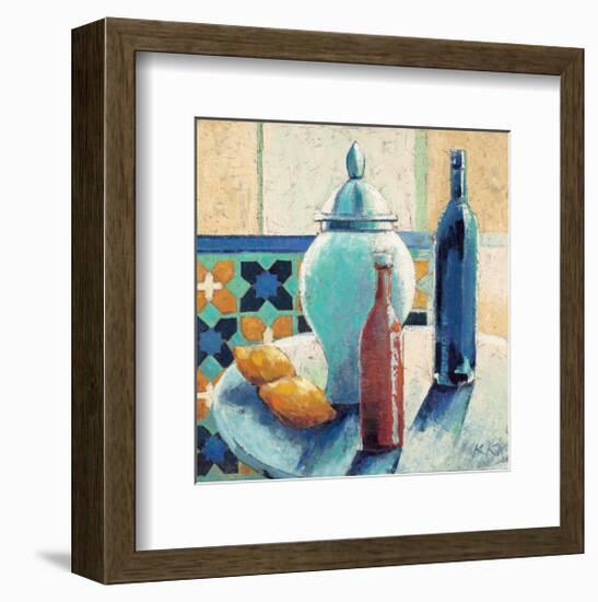 Oui Monsieur-Karsten Kirchner-Framed Art Print