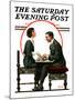 "Ouija Board" Saturday Evening Post Cover, May 1,1920-Norman Rockwell-Mounted Giclee Print