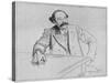 Ouija-Board-Louis Malteste-Stretched Canvas