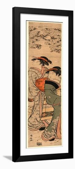 Ouka No Nibijin-Torii Kiyonaga-Framed Giclee Print