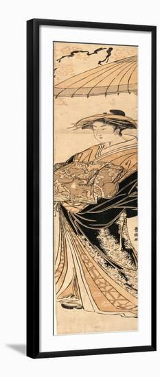 Ouka No Oiran Dochu-Utagawa Toyokuni-Framed Giclee Print