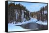 Oulanka Wildlife Reserve in Finland.-Valoor-Framed Stretched Canvas