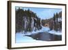 Oulanka Wildlife Reserve in Finland.-Valoor-Framed Photographic Print