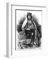 Ouled Nail Dancer, Algeria, C1890-Armand Kohl-Framed Giclee Print