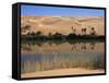 Oum El Ma Lake, Mandara Valley, Southwest Desert, Libya, North Africa, Africa-Nico Tondini-Framed Stretched Canvas