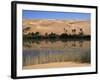 Oum El Ma Lake, Mandara Valley, Southwest Desert, Libya, North Africa, Africa-Nico Tondini-Framed Photographic Print