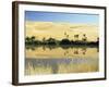 Oum El Ma Lake, Mandara Valley, Southwest Desert, Libya, North Africa, Africa-Nico Tondini-Framed Photographic Print