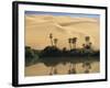 Oum El Ma (Umm El Ma) Lake, Mandara Valley, Southwest Desert, Libya, North Africa, Africa-Nico Tondini-Framed Photographic Print