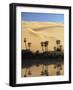 Oum El Ma (Umm El Ma) Lake, Mandara Valley, Southwest Desert, Libya, North Africa, Africa-Nico Tondini-Framed Photographic Print