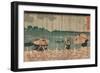 Oumayagashi No Zu-Utagawa Kuniyoshi-Framed Giclee Print