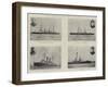 Our Admirals and their Flag-Ships-null-Framed Giclee Print