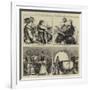 Our Aritst's Notes at the Handel Festival-null-Framed Giclee Print