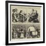 Our Aritst's Notes at the Handel Festival-null-Framed Giclee Print