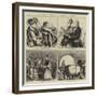 Our Aritst's Notes at the Handel Festival-null-Framed Giclee Print