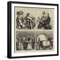 Our Aritst's Notes at the Handel Festival-null-Framed Giclee Print