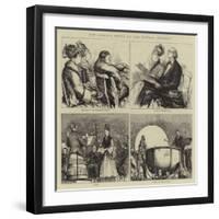 Our Aritst's Notes at the Handel Festival-null-Framed Giclee Print