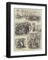 Our Artist at the Royal Academy-William Ralston-Framed Giclee Print