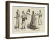 Our Artist in Egypt, Along the Road from Alexandria to Cairo-null-Framed Giclee Print