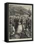 Our Artist in Norway, a Peasant's Wedding at Vossevangen-Sydney Prior Hall-Framed Stretched Canvas
