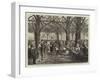 Our Artist in the United States, Xv, an Afternoon in the Central Park, New York-null-Framed Giclee Print
