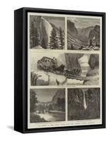 Our Artist in the United States, XVII, the Yosemite Valley, California-null-Framed Stretched Canvas