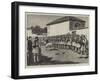 Our Artist with the Greeks, Sports in the Barracks, Athens-Joseph Nash-Framed Giclee Print