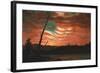 Our Banner in the Sky-Frederic Edwin Church-Framed Giclee Print